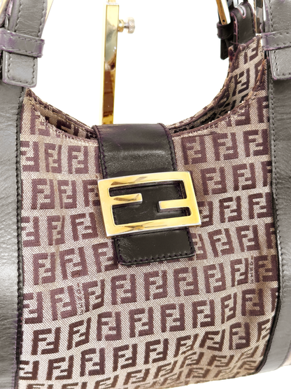 FENDI mamma zucchino monogram shoulderbag