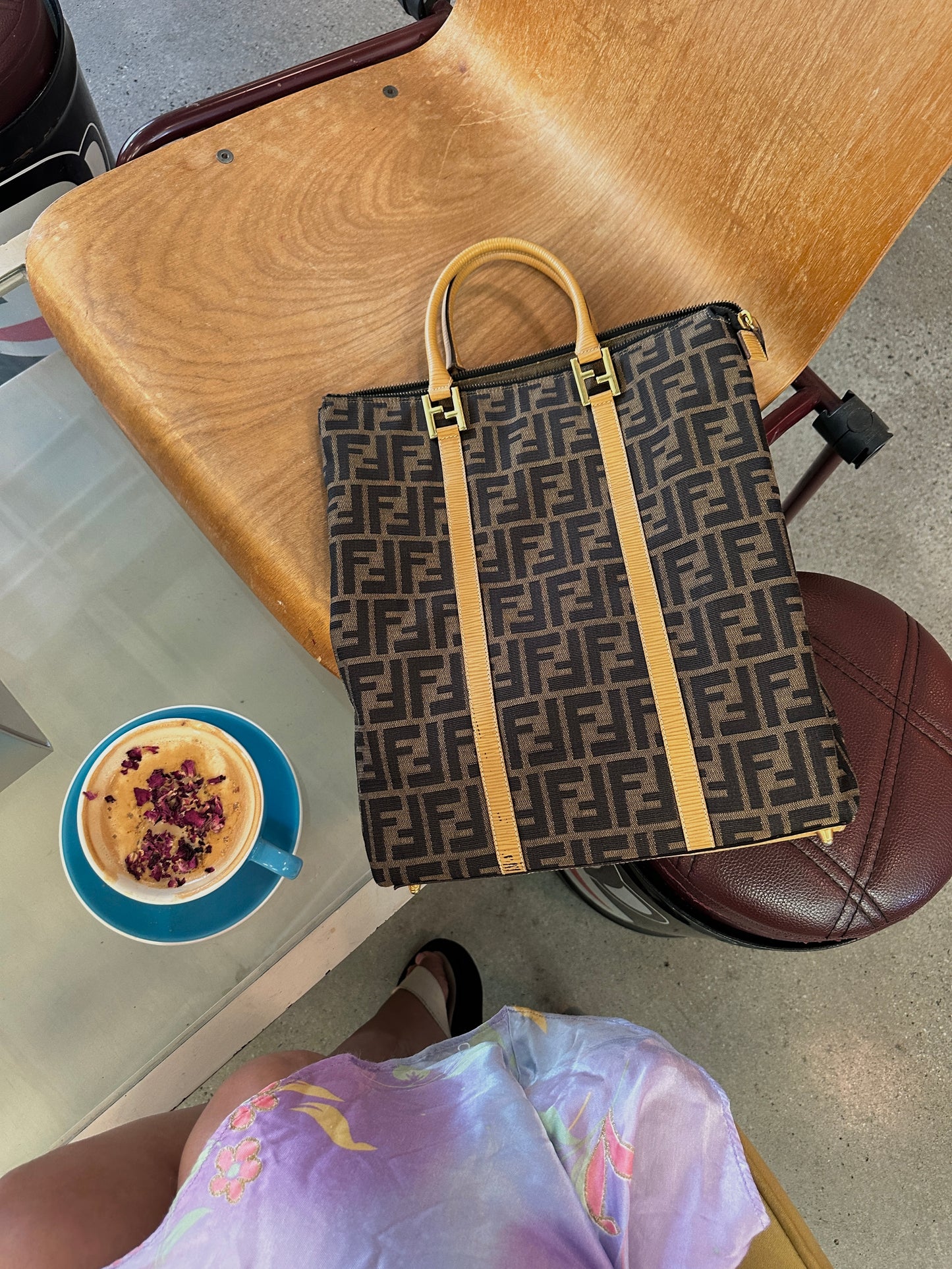 FENDI zucchino tote