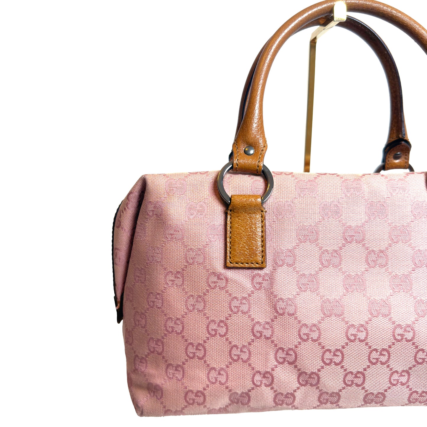 GUCCI pink Boston bag