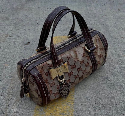 GUCCI duchessa papillon mini Boston bag