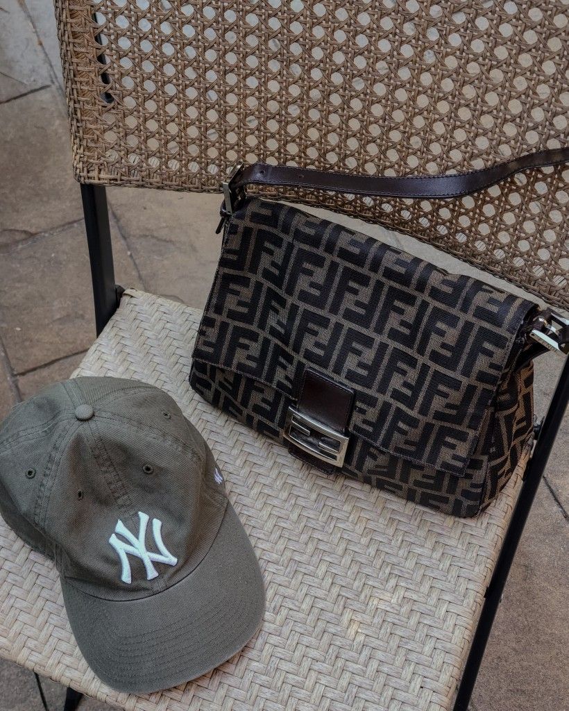 FENDI zucca flap mamma baguette