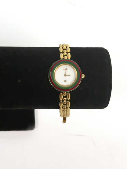 GUCCI interchangeable bezel watch set