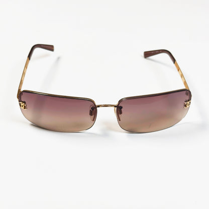 CHANEL rimless gradient sunglasses 7Q0026