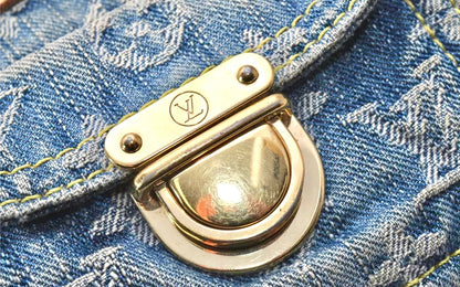 LOUIS VUITTON denim baggy pm