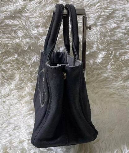 PRADA denim canapa tote