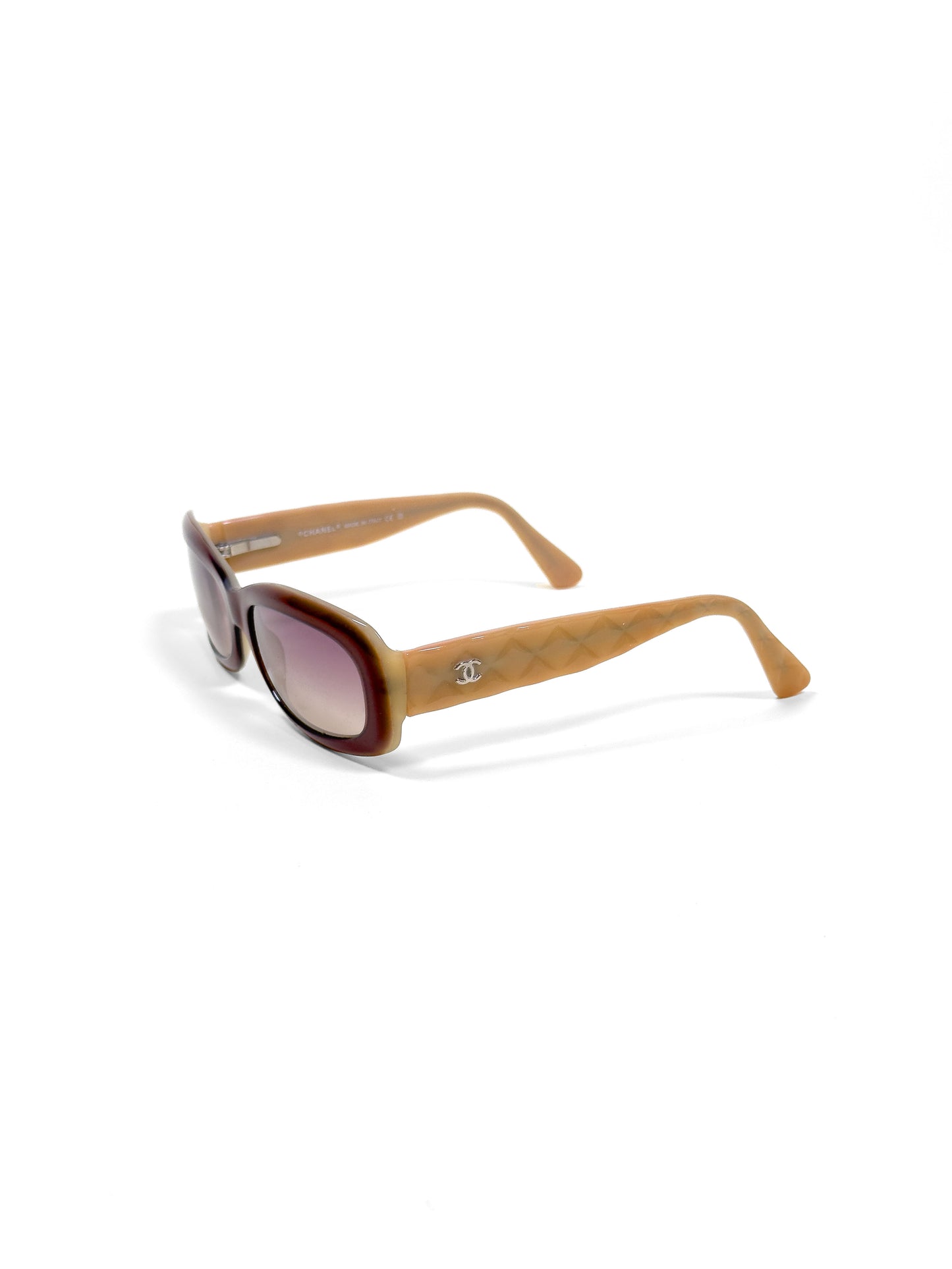 CHANEL caramel sunglasses