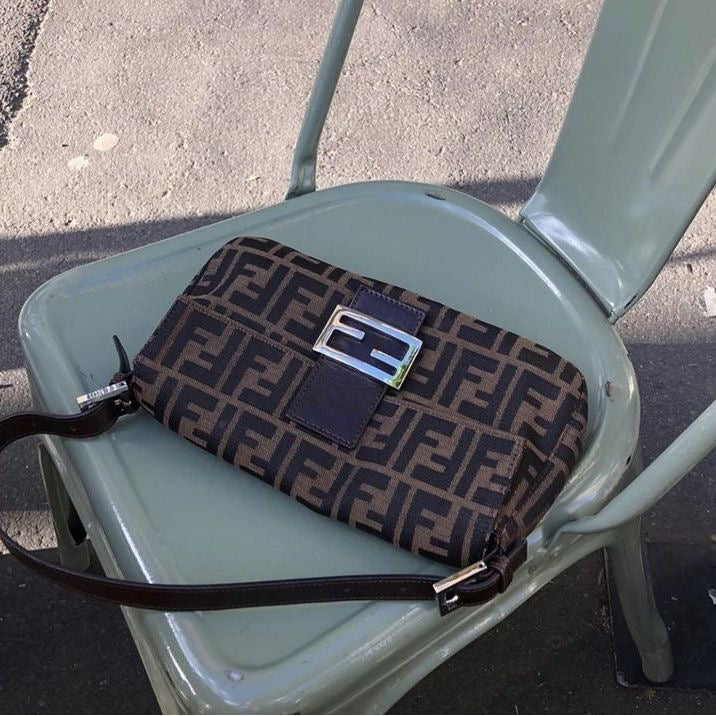 FENDI classic zucca baguette