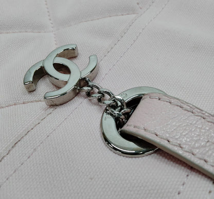 CHANEL Barbie pink charm tote