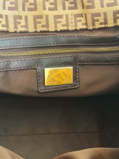 FENDI mamma zucchino monogram shoulderbag