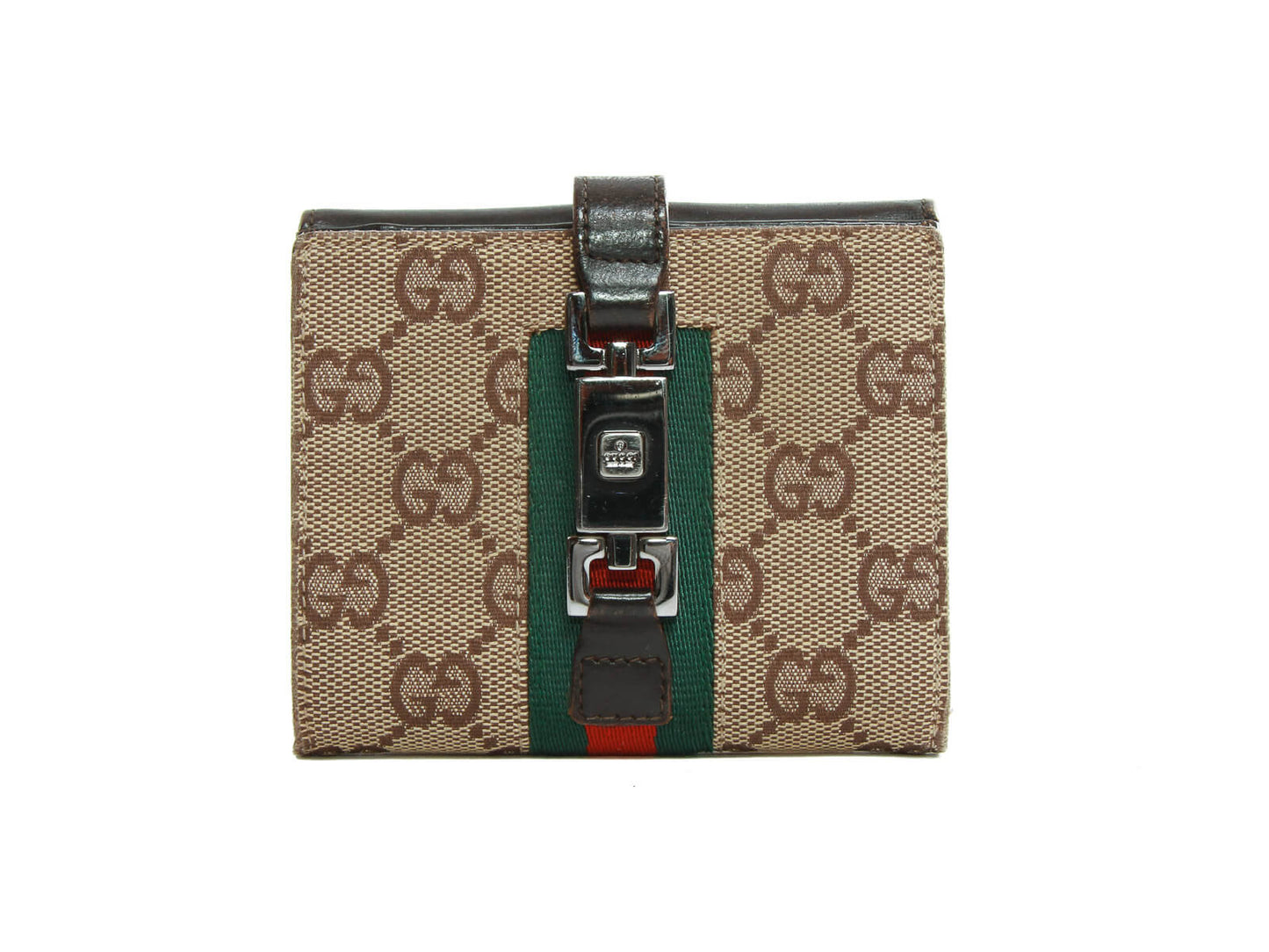 GUCCI monogram Sherry Jackie wallet