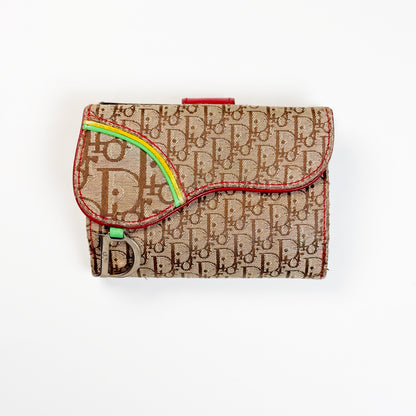 DIOR trotter Rasta wallet