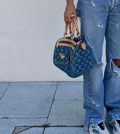 LOUIS VUITTON denim neo speedy