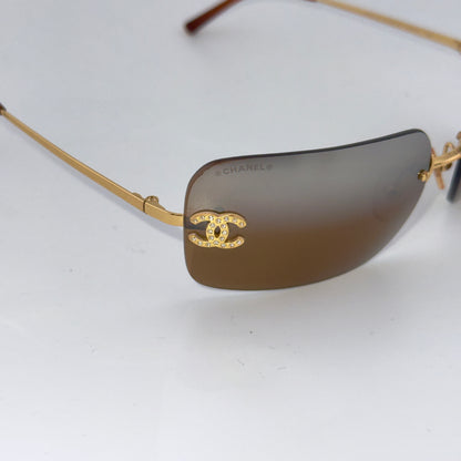 CHANEL 4017-D crystal sunglasses
