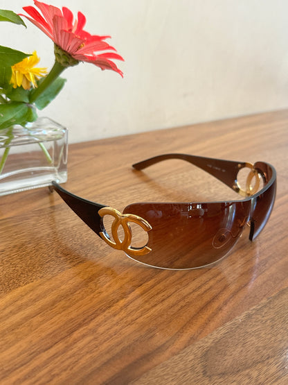 CHANEL 4125 shield sunglasses