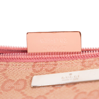 GUCCI boat pink hand bag