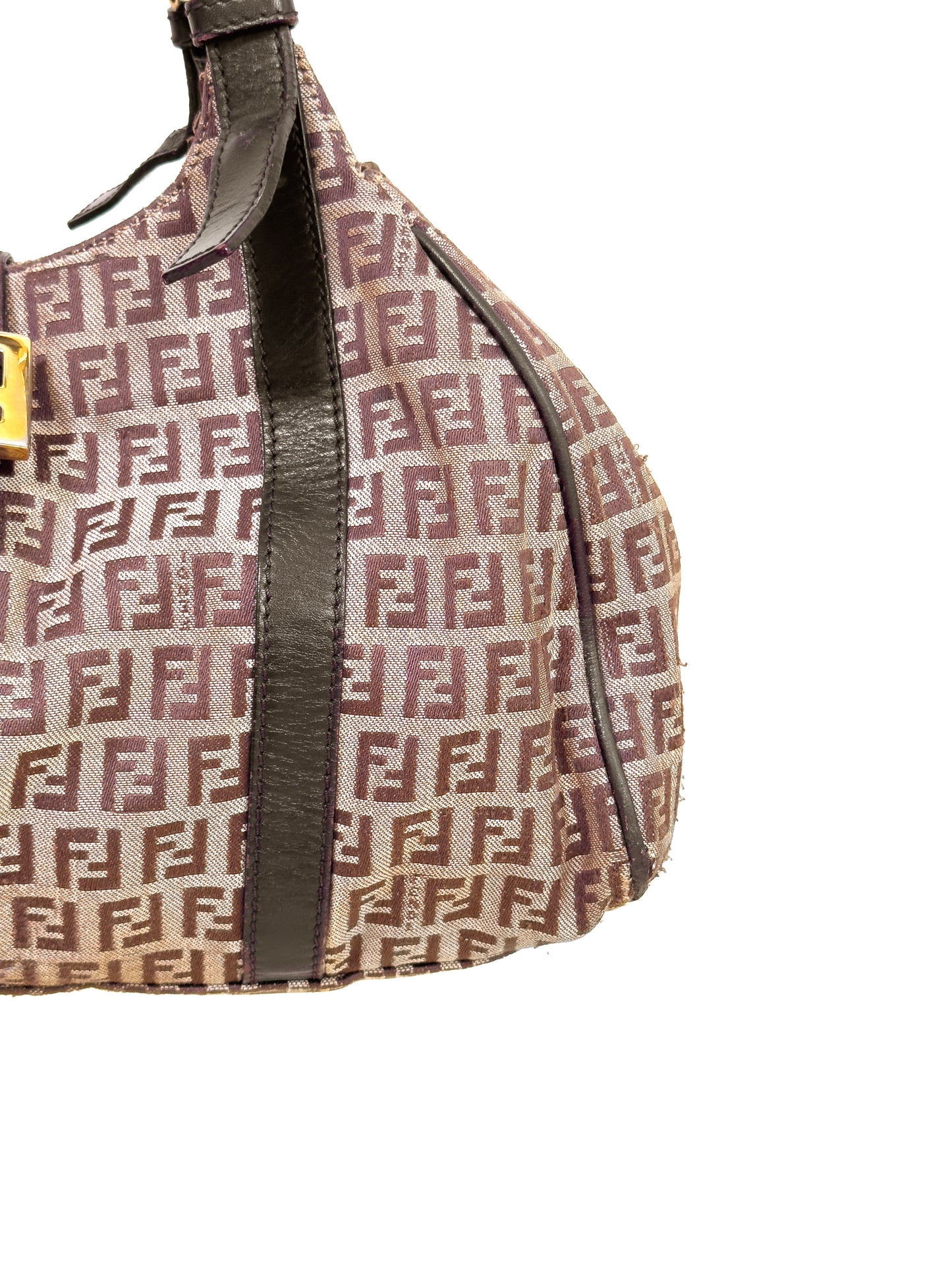 FENDI mamma zucchino monogram shoulderbag