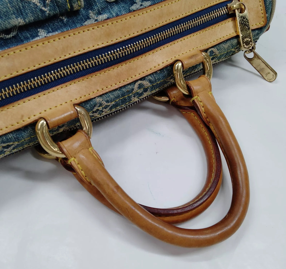 LOUIS VUITTON denim neo speedy