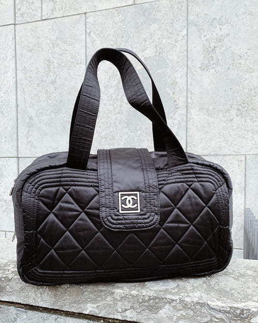 CHANEL sport line bowler bag