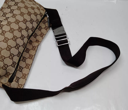 GUCCI canvas waist bumbag