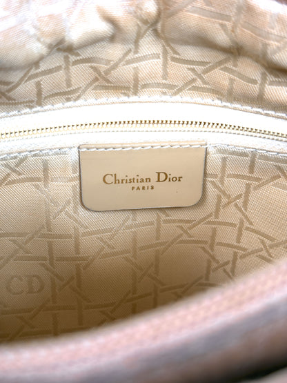 DIOR lady Dior canvas handbag