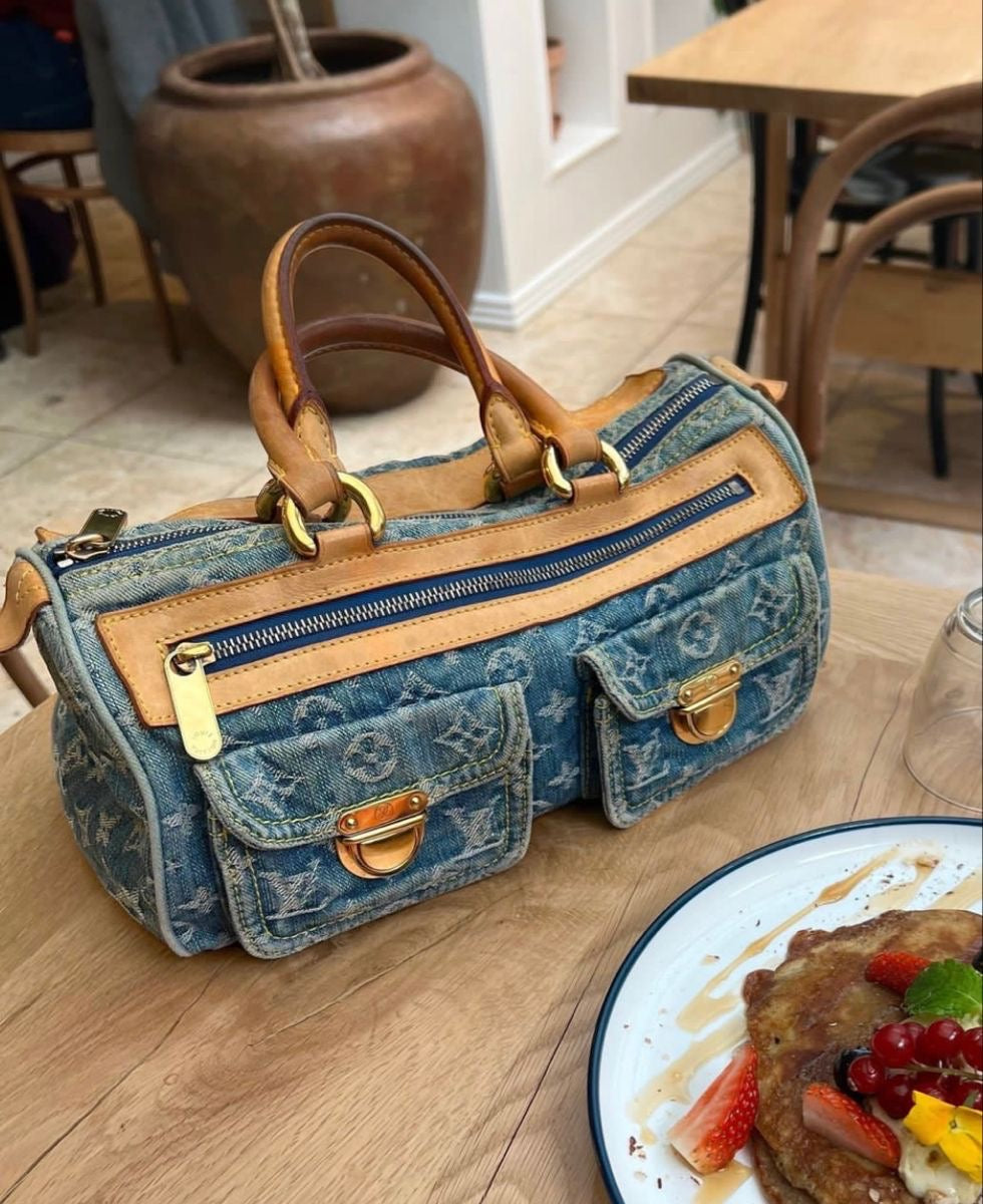 LOUIS VUITTON denim neo speedy