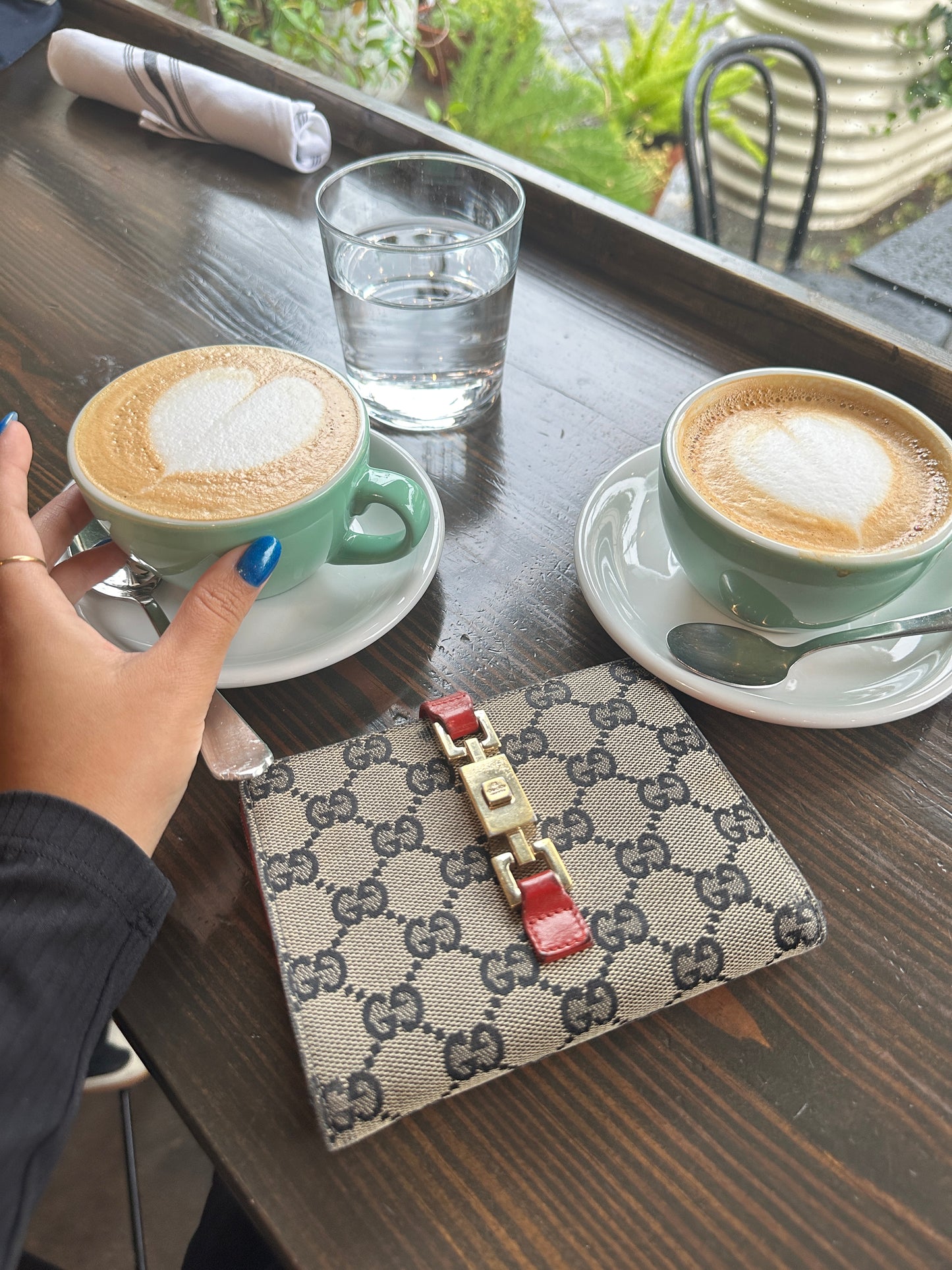 GUCCI two fold wallet