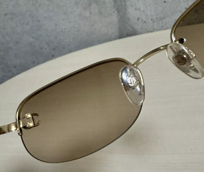 CHANEL 4099 rimless sunglasses