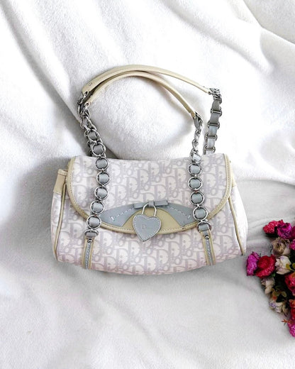 DIOR x John galliano romantique trotter shoulder bag