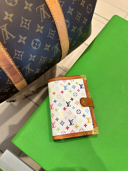 LOUIS VUITTON multicolor agenda cover