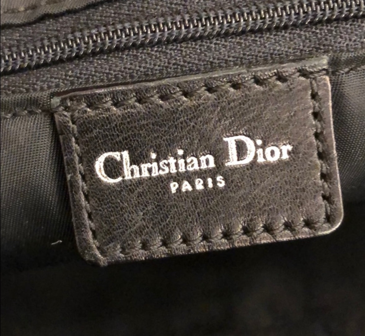 DIOR oblique diorissimo trotter charm Boston bag