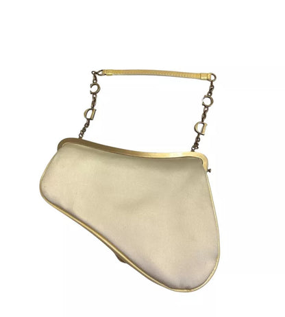 DIOR mini silk saddle bag