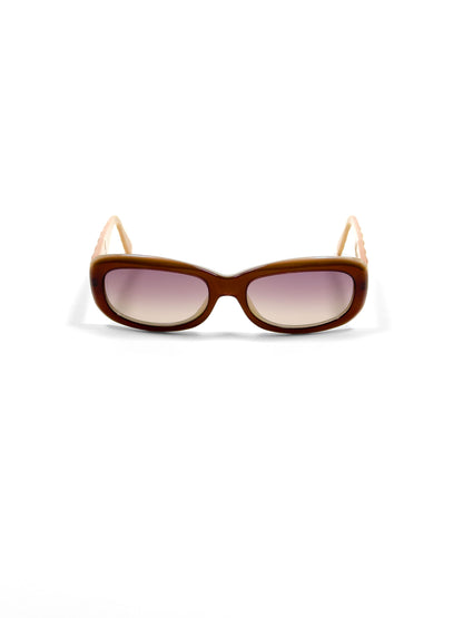 CHANEL caramel sunglasses