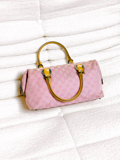 GUCCI pink Boston bag