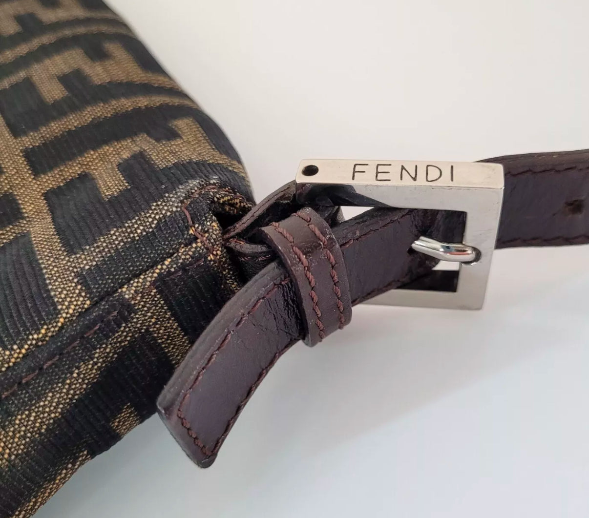 FENDI classic zucca baguette