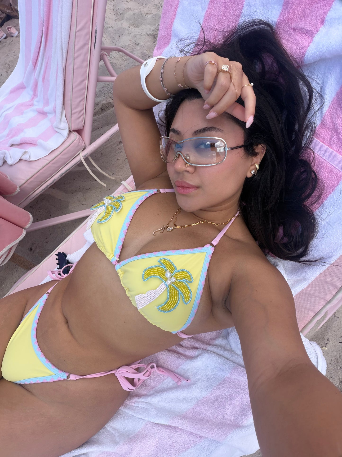 CHANEL 4064 shield sunglasses