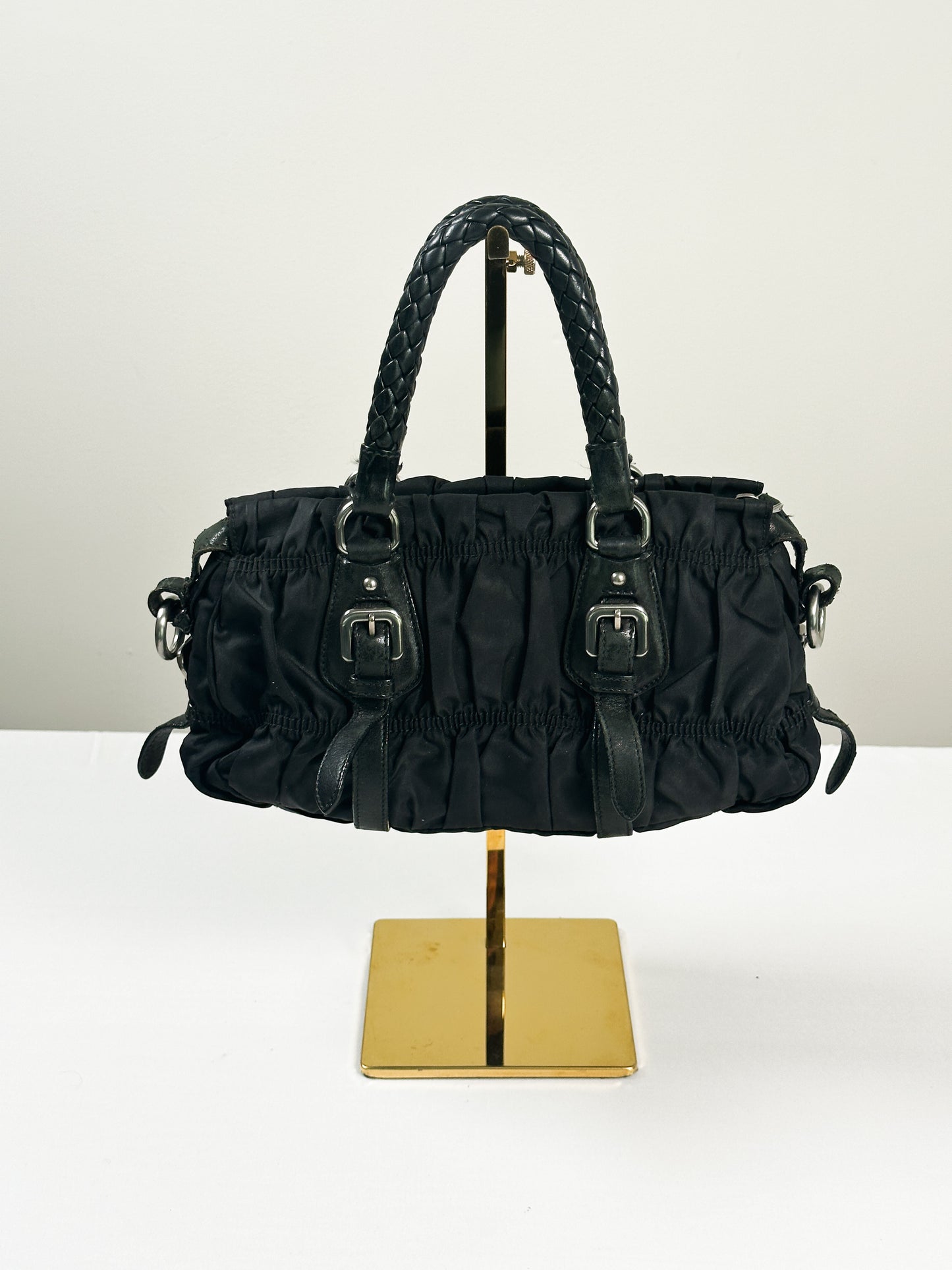 PRADA tessuto gaufre handbag