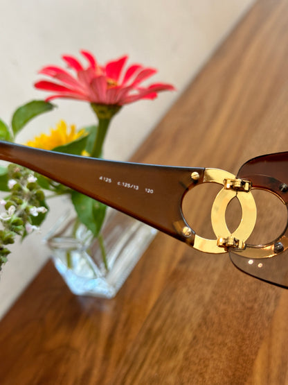 CHANEL 4125 shield sunglasses