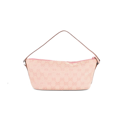 GUCCI boat pink hand bag