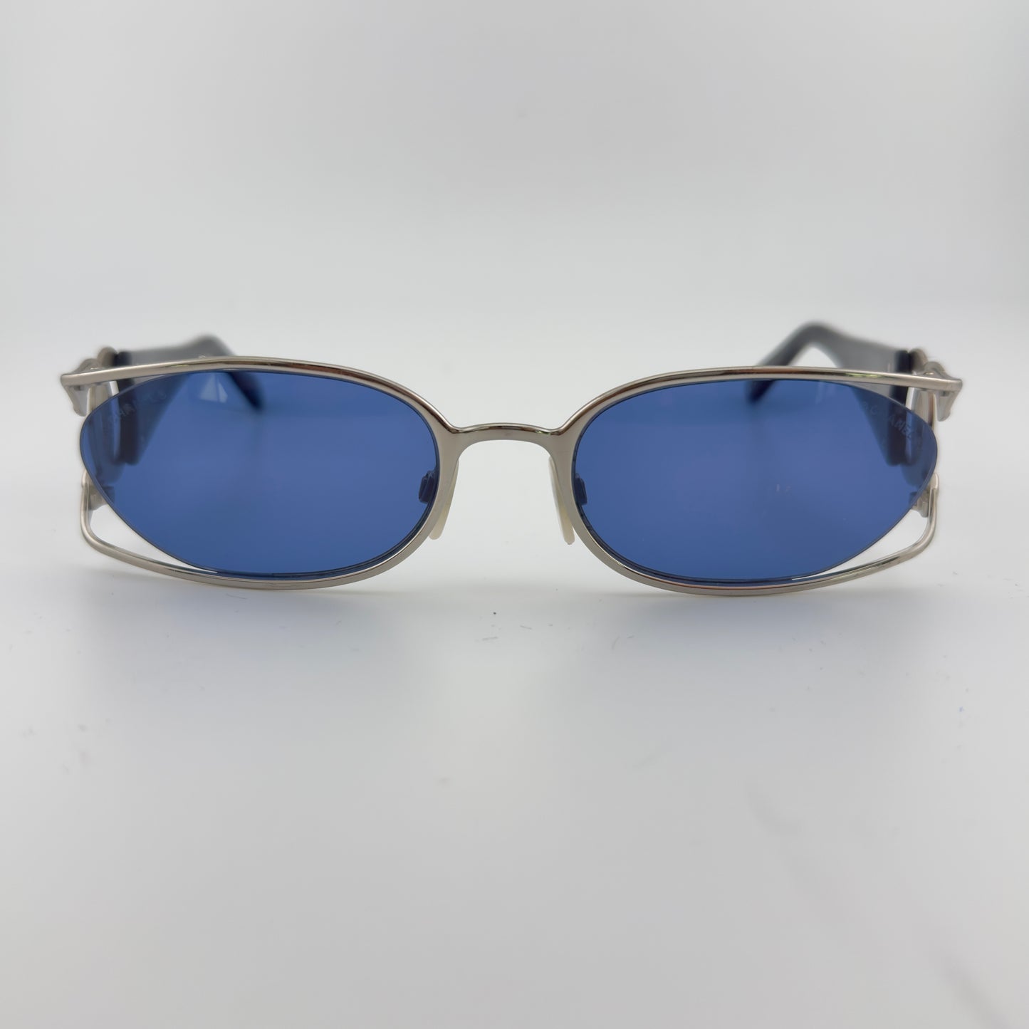 CHANEL CC blue chrome sunglasses 4023