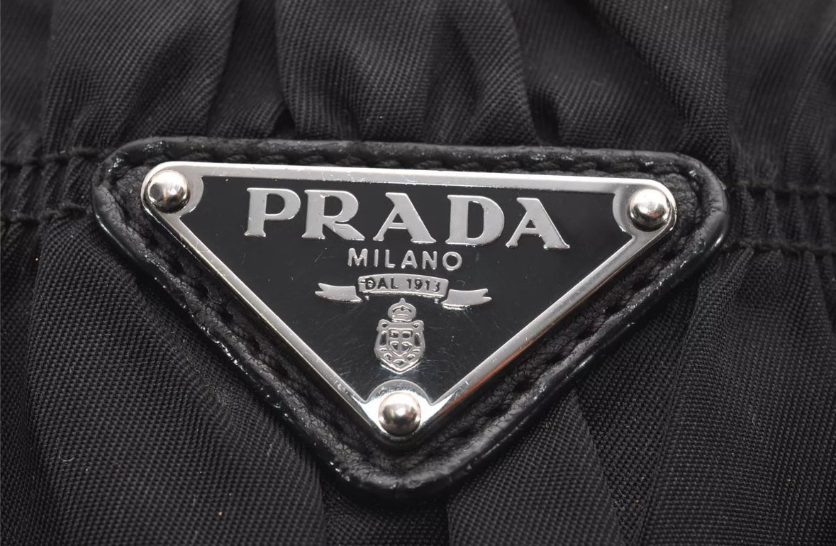 PRADA tessuto gaufre handbag