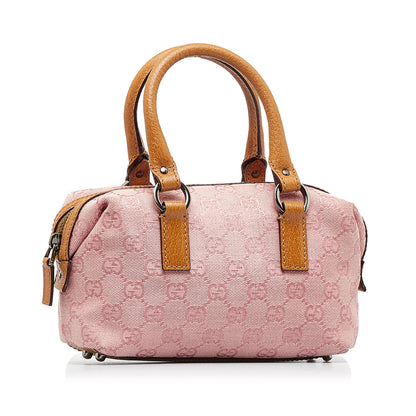 GUCCI mini pink Boston bag