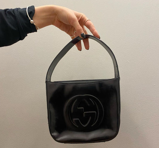 GUCCI mini patent handbag