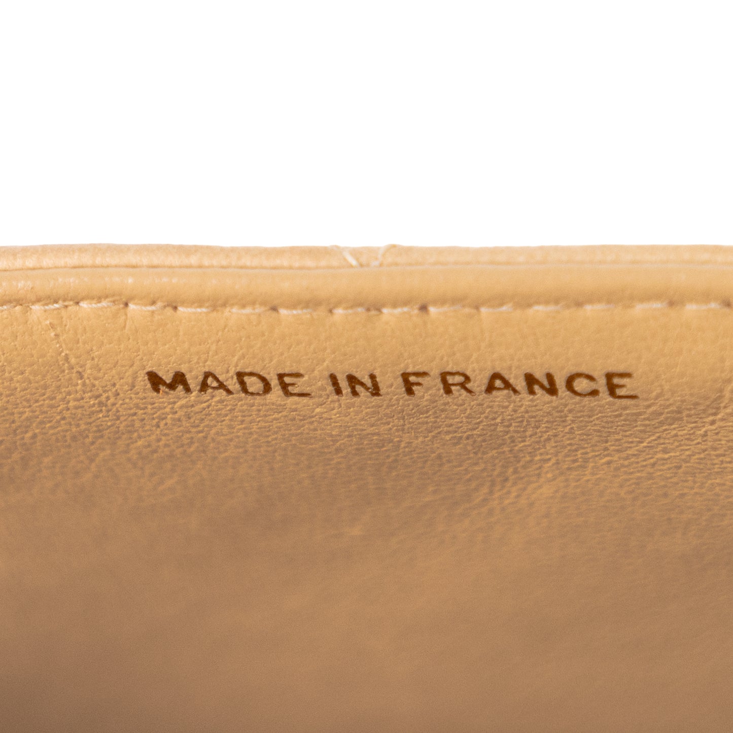 CHANEL top handle lambskin flap bag