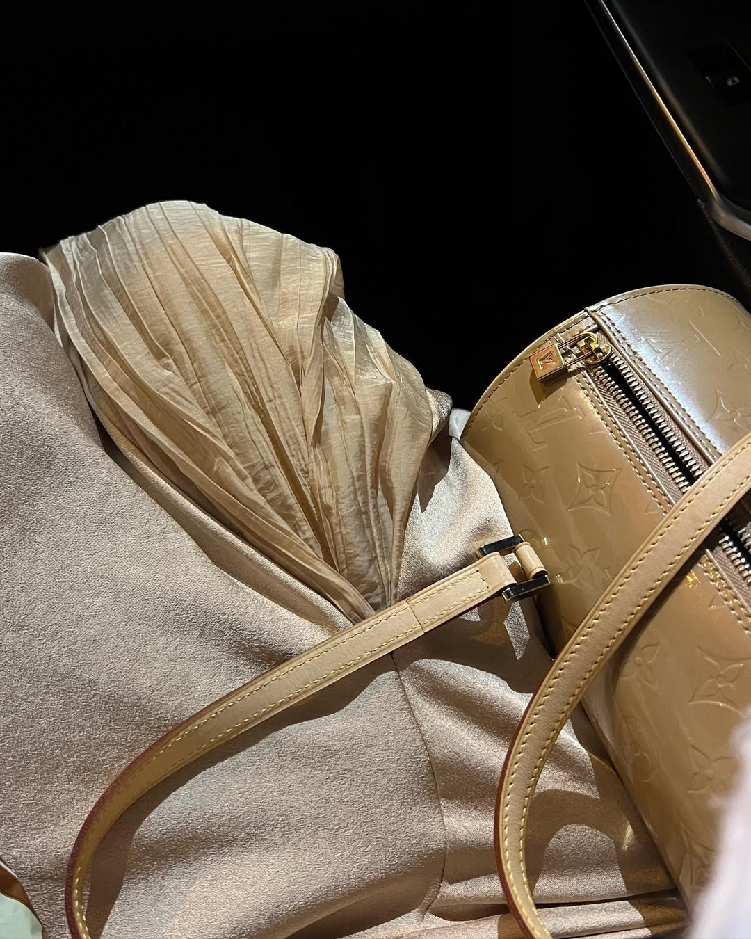 LOUIS VUITTON caramel vernis bedford