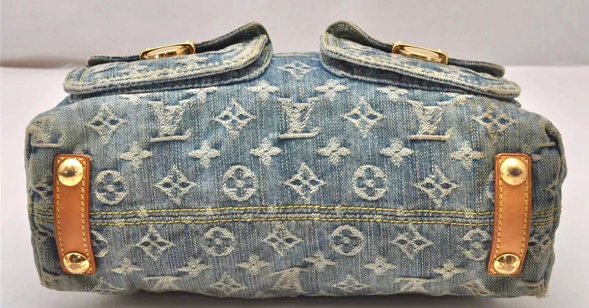 LOUIS VUITTON denim baggy pm