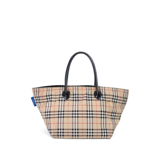 BURBERRY blue label canvas tote