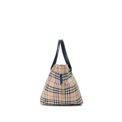 BURBERRY blue label canvas tote