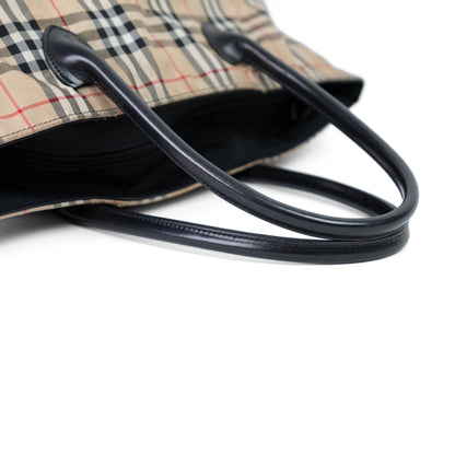 BURBERRY blue label canvas tote