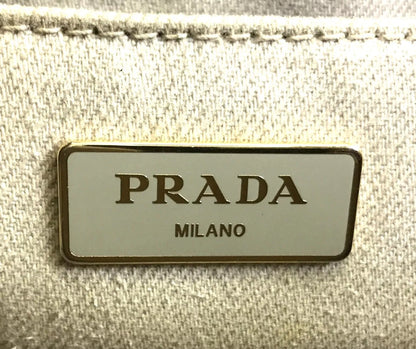 PRADA canapa tote