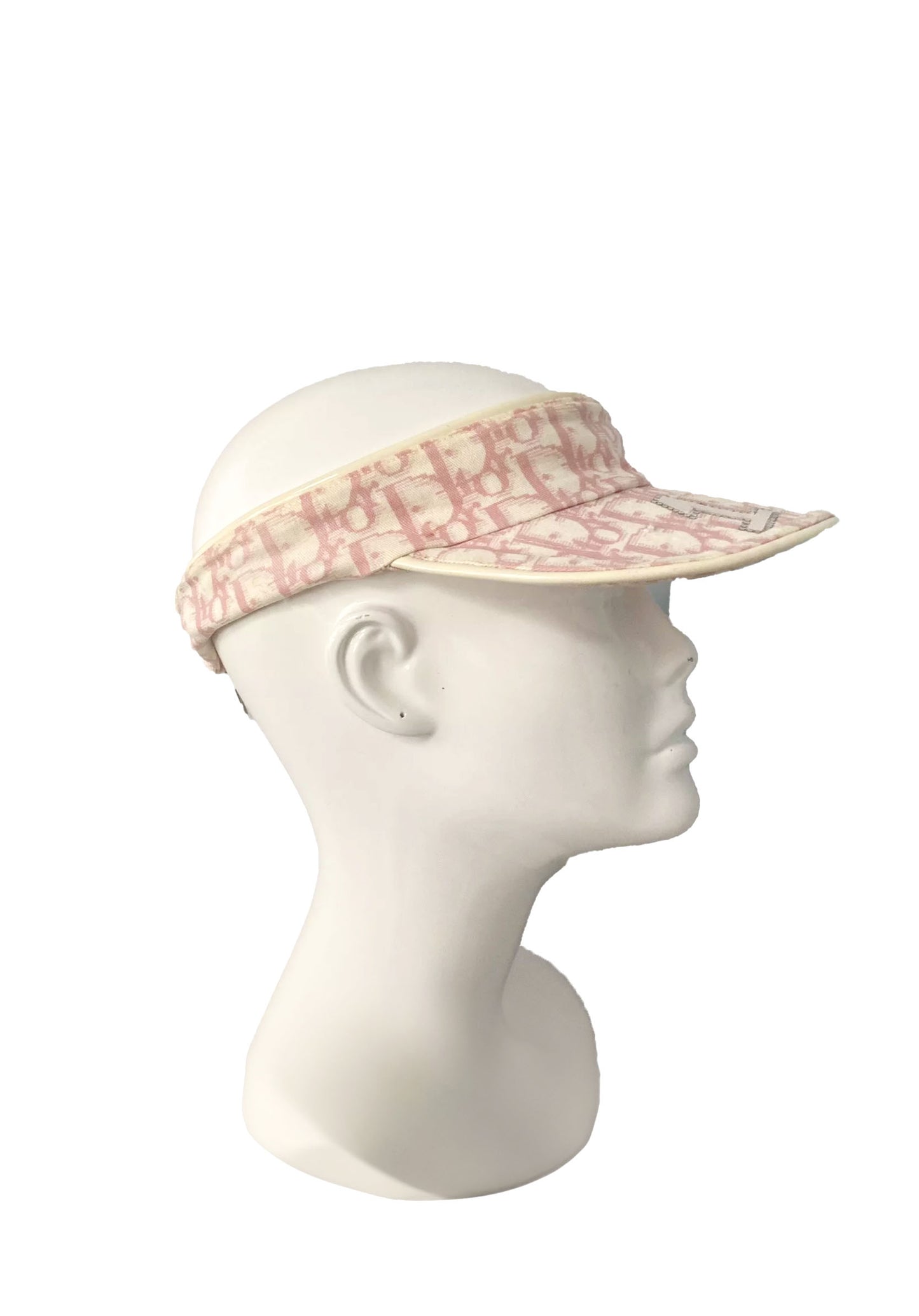 DIOR pink monogram visor